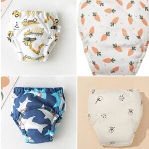 Lot of 4: waterproof training pants 18-24 months